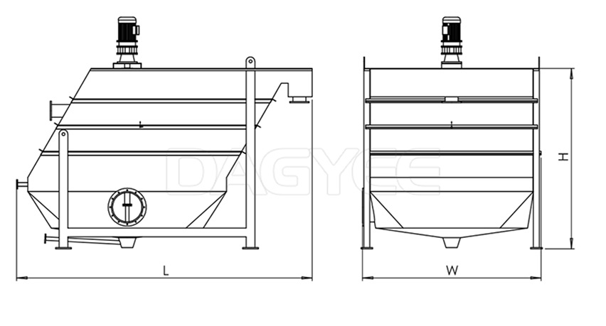 lamella plate settler for surface water treatment