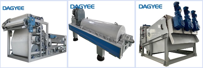 fully automatic screw type sludge dewatering machine for leachate