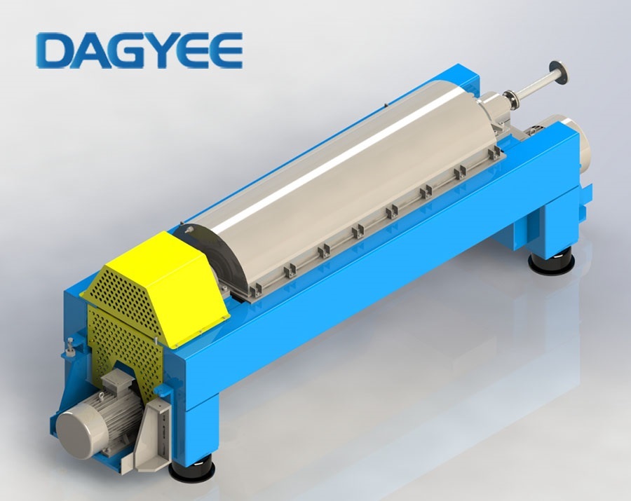 horizontal decanter centrifuge for river sludge dewatering