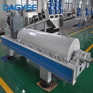  Continuous Operation Solid Bowl Scroll Centrifuge for Chemical and Pharmaceutical Industries
