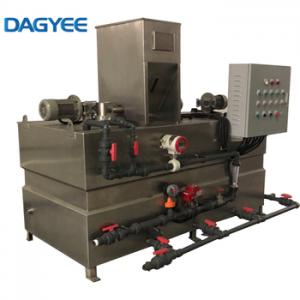 Automated Polymer Preparation Unit - PLC-Controlled Mixing System