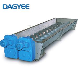 Clog-Free Shaftless Screw Conveyor - Viscous Sludge & Thickened Biosolids Transport