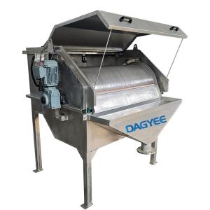 External Rotary Fed Drum Screen for Aquaculture & Fish Farm Water Recirculation | Solid Waste Removal