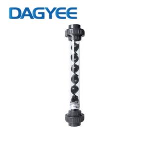 Flanged UPVC Static Mixer - Large Bore DN50-DN300 for High Flow Waterworks