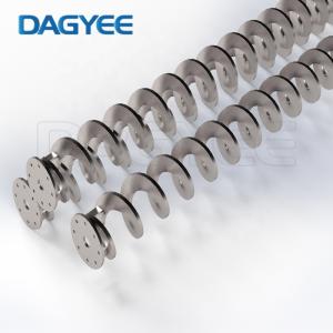 Heavy-Duty Shaftless Screw Flight for Sludge Dewatering Systems - Industrial Grade