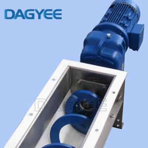 High Capacity Wastewater Sludge Shaftless Screw Conveyor