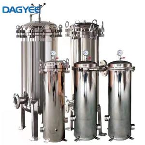Hygienic Single Bag Filter Housing with Quick Release Clamp for Pharmaceutical Water Systems