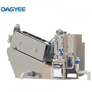 Industrial Screw Sludge Dewatering Machine for Wastewater Treatment