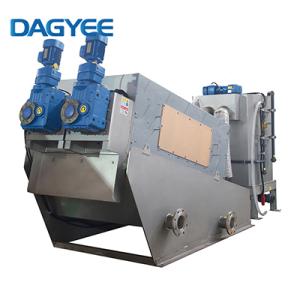Mobile Screw Sludge Dewatering Unit for On-Site Treatment