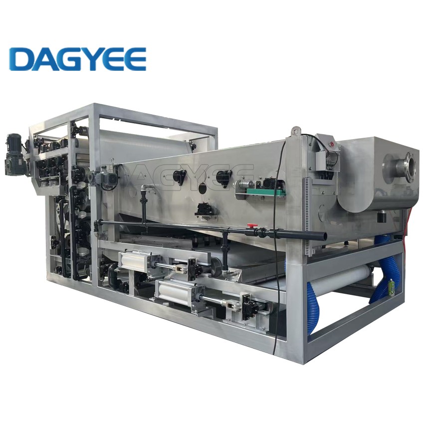 Multi-Stage Dewatering Belt Filter Press - Enhanced Solids Capture for Chemical Processing