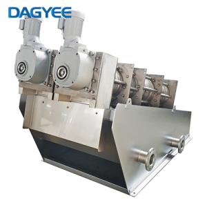 Municipal Wastewater Screw Sludge Dewatering Machine