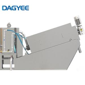 Polymer-Friendly Volute Screw Sludge Dewatering Machine Stainless Steel 304