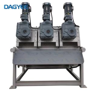 Food Processing Wastewater Screw Sludge Dewatering Press System
