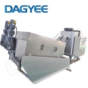 Electroplating Sludge Dewatering System - Industrial Screw Press