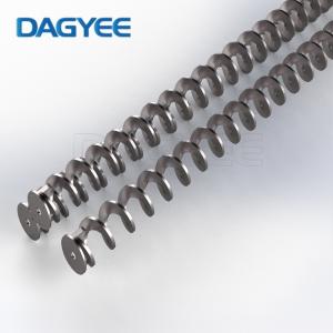 Shaftless Screw Flight for Fine Screenings Conveyance in Water Treatment Plants 