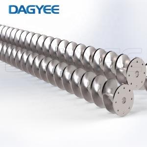 Shaftless Screw Flight for Grease and Solid Separation in Water Treatment