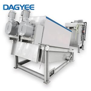 Small Scale Screw Sludge Dewatering Machine