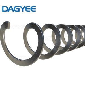 Stainless Steel Shaftless Screw Flight for Wastewater Treatment - Corrosion Resistant Design