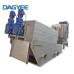 Wastewater Treatment Screw Sludge Dewatering Machine